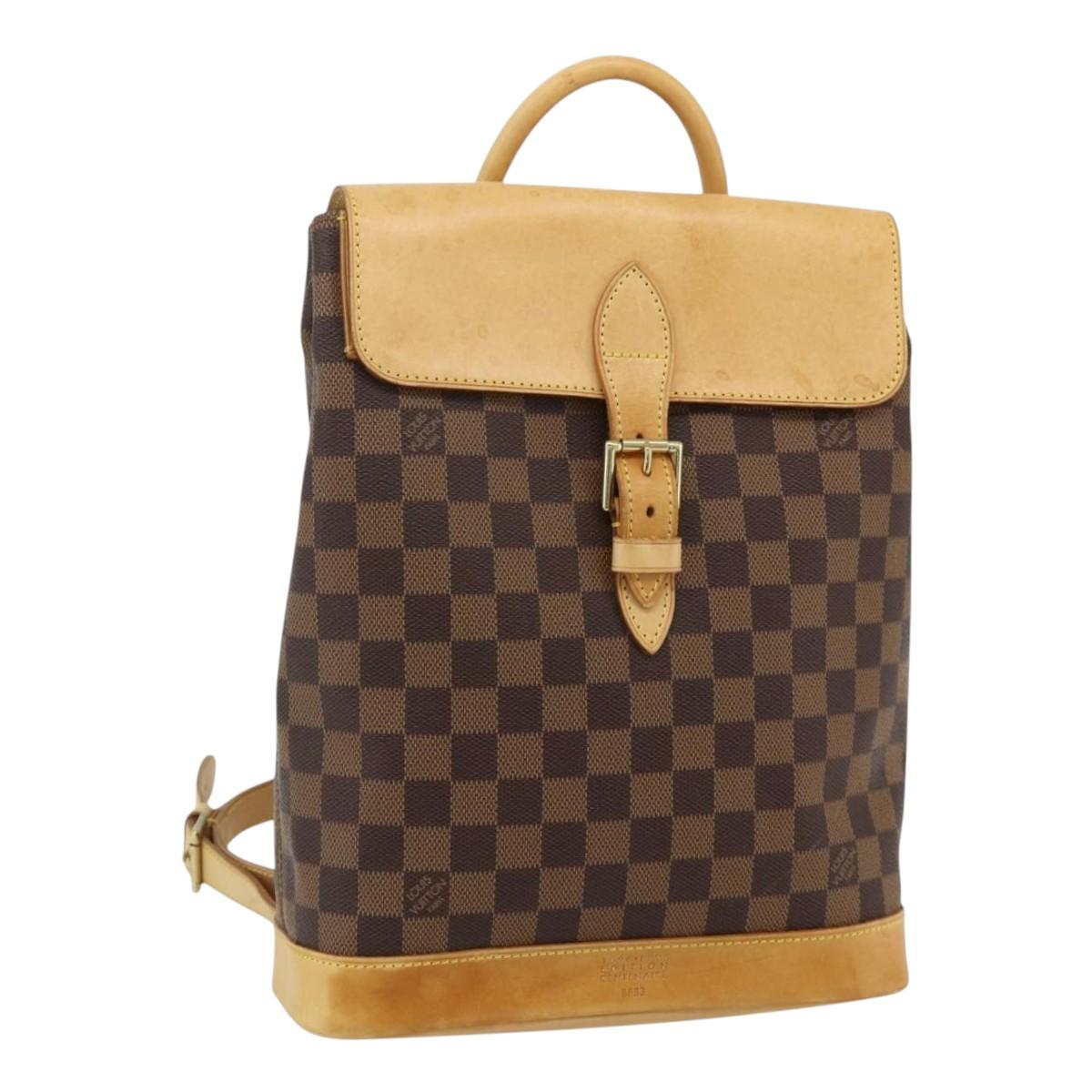 LOUIS VUITTON Damier Ebene Arlucan Backpack N99038 LV Auth ep14141A