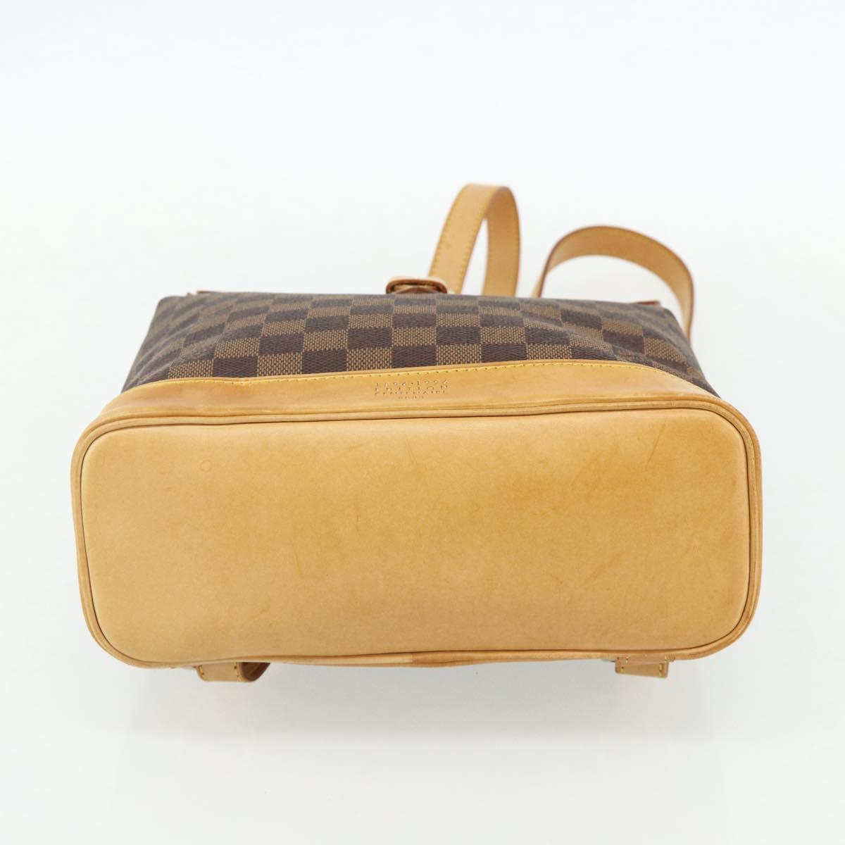 LOUIS VUITTON Damier Ebene Arlucan Backpack N99038 LV Auth ep14141A