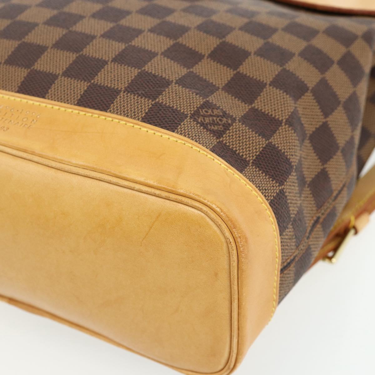 LOUIS VUITTON Damier Ebene Arlucan Backpack N99038 LV Auth ep14141A