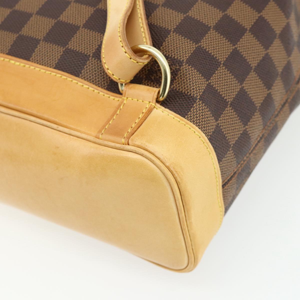 LOUIS VUITTON Damier Ebene Arlucan Backpack N99038 LV Auth ep14141A