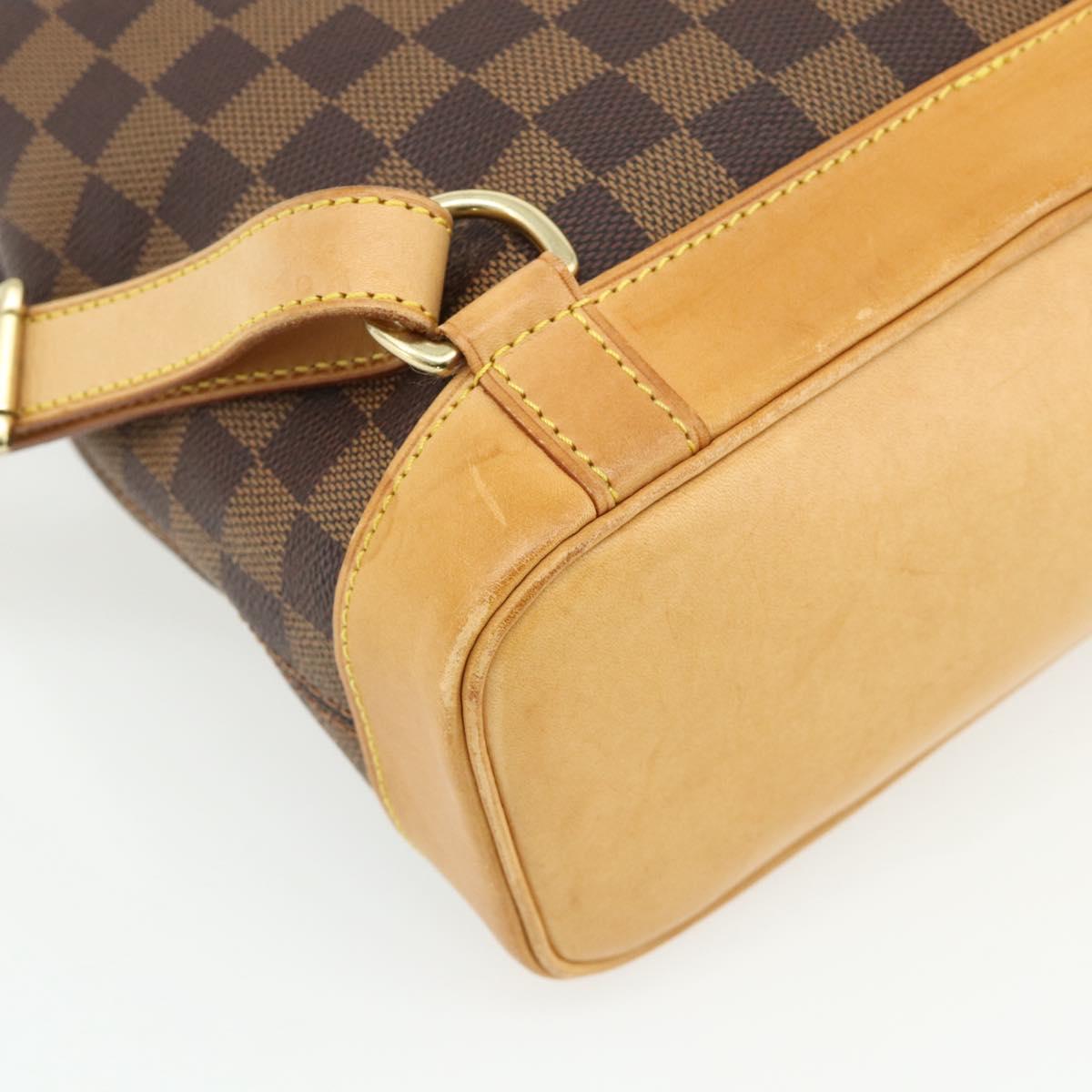 LOUIS VUITTON Damier Ebene Arlucan Backpack N99038 LV Auth ep14141A