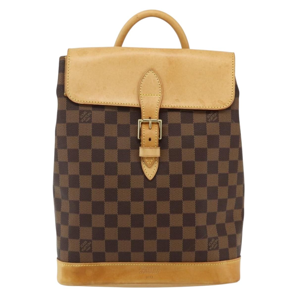 LOUIS VUITTON Damier Ebene Arlucan Backpack N99038 LV Auth ep14141A