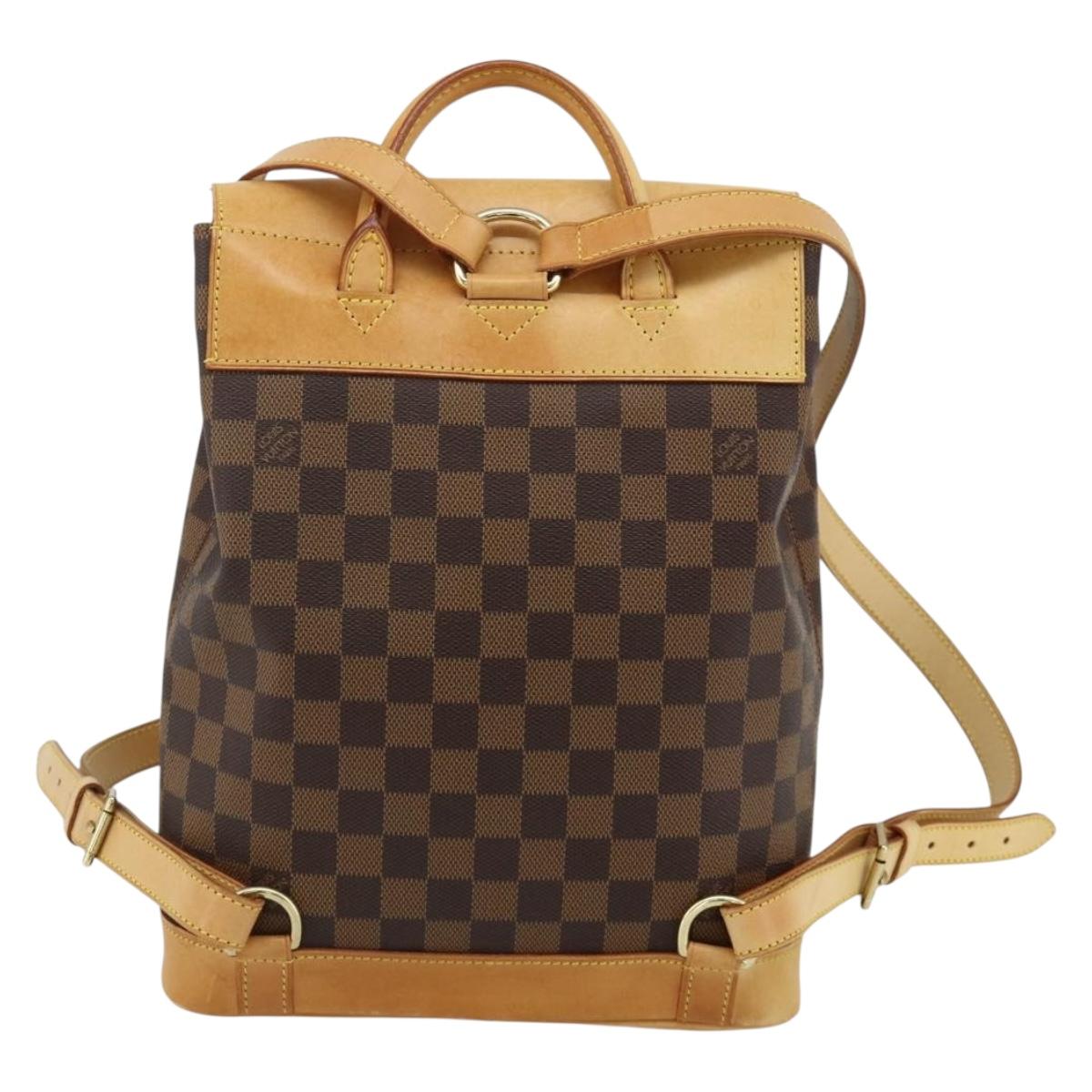 LOUIS VUITTON Damier Ebene Arlucan Backpack N99038 LV Auth ep14141A
