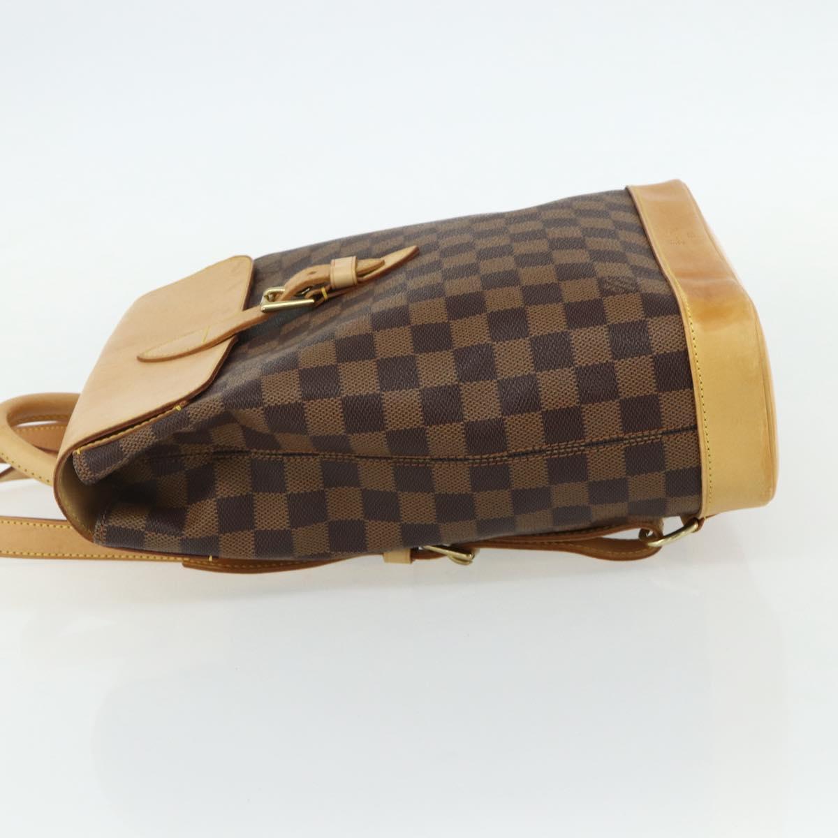 LOUIS VUITTON Damier Ebene Arlucan Backpack N99038 LV Auth ep14141A