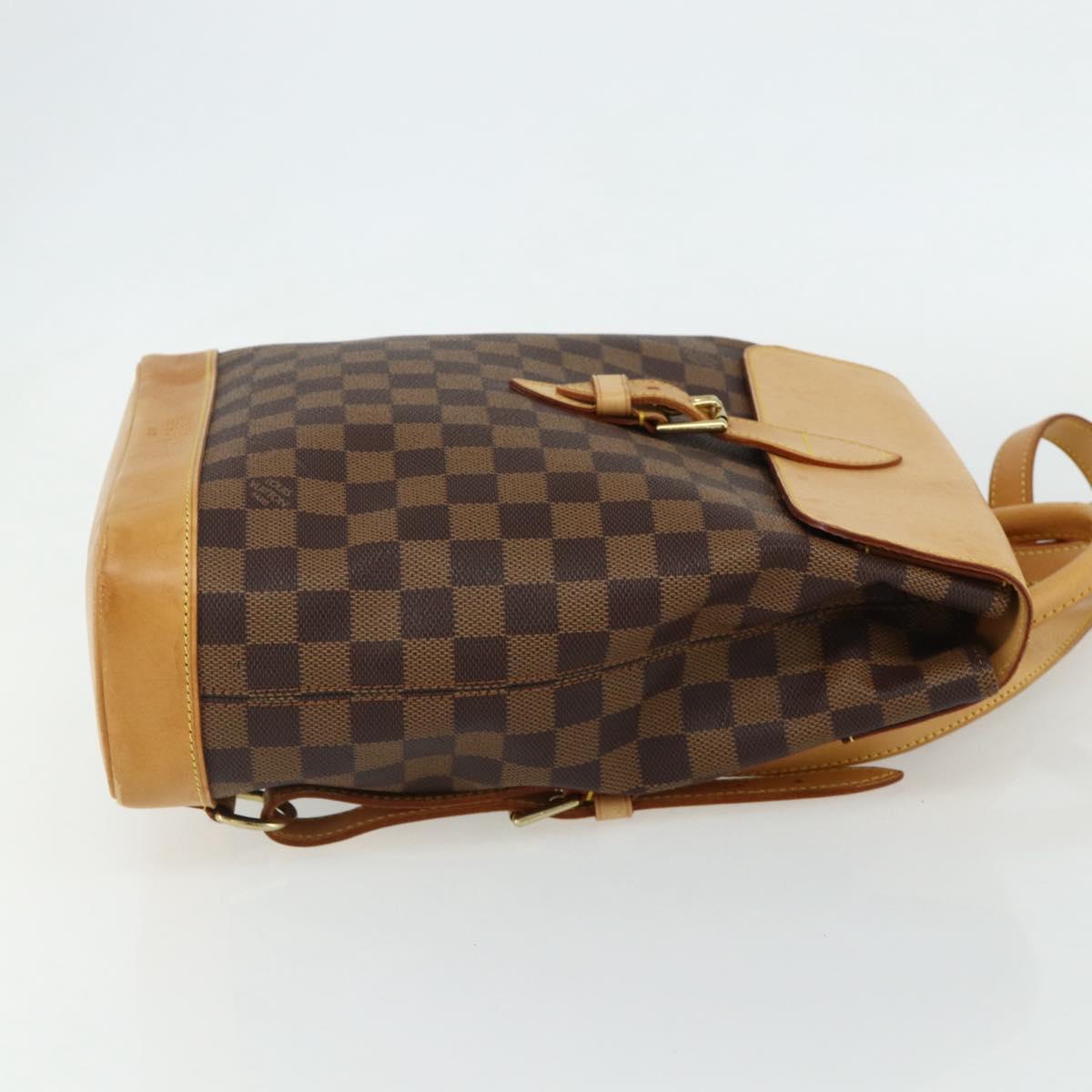 LOUIS VUITTON Damier Ebene Arlucan Backpack N99038 LV Auth ep14141A
