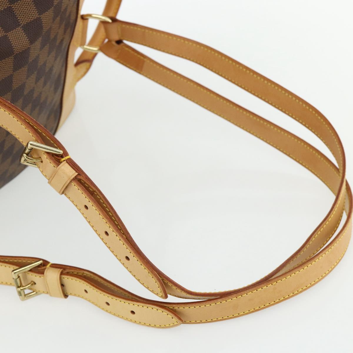 LOUIS VUITTON Damier Ebene Arlucan Backpack N99038 LV Auth ep14141A