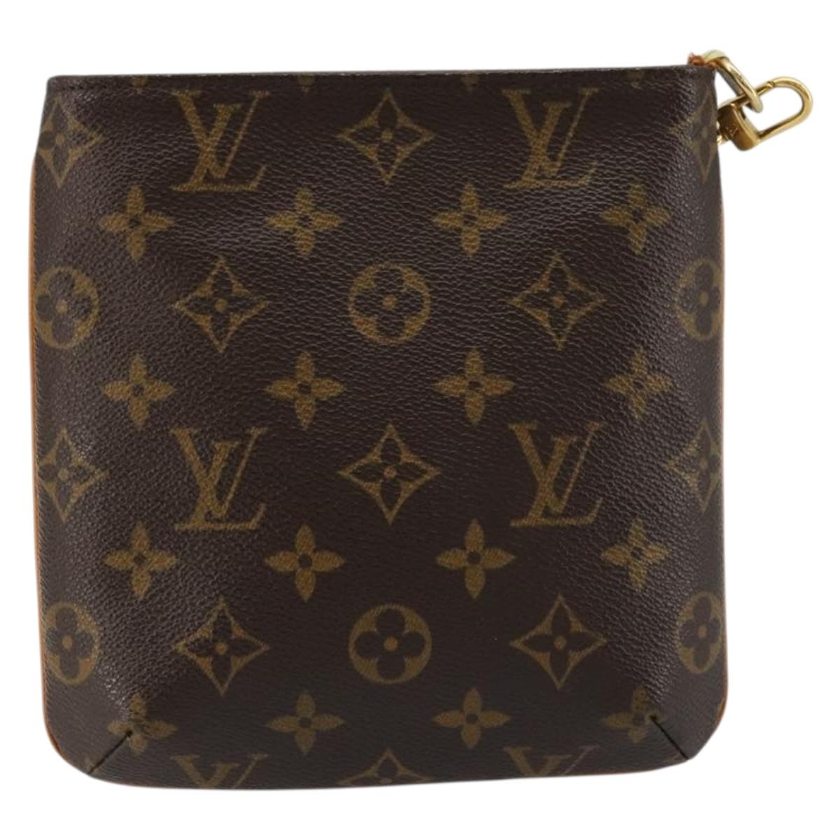 LOUIS VUITTON Monogram Partition Pouch M51901 LV Auth ep14144