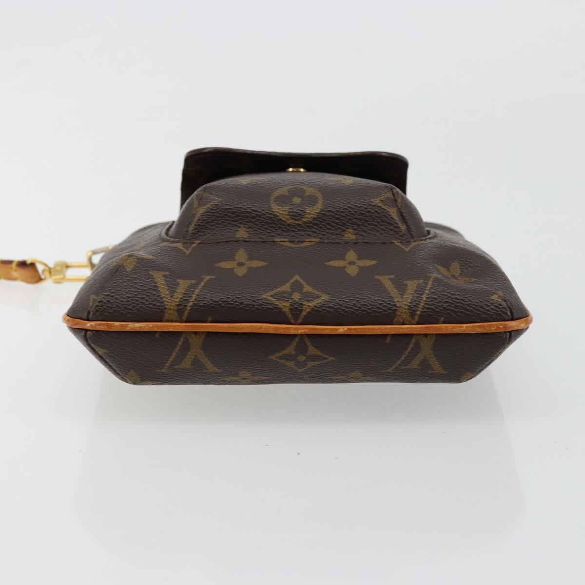 LOUIS VUITTON Monogram Partition Pouch M51901 LV Auth ep14144