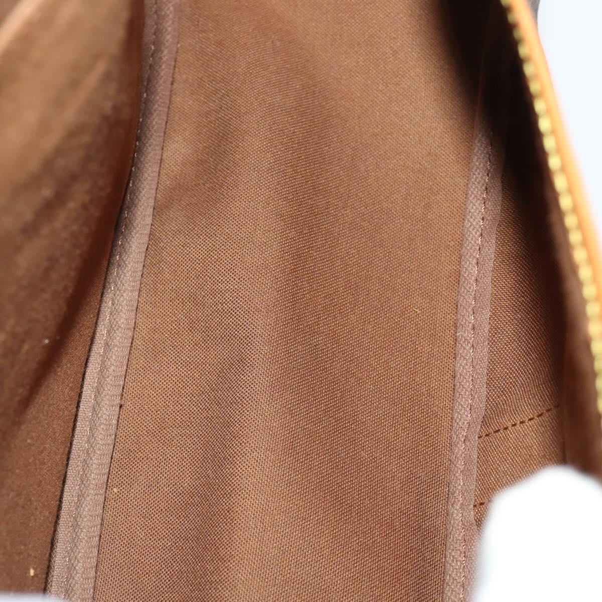 LOUIS VUITTON Monogram Saumur 35 Shoulder Bag M42254 LV Auth ep14166