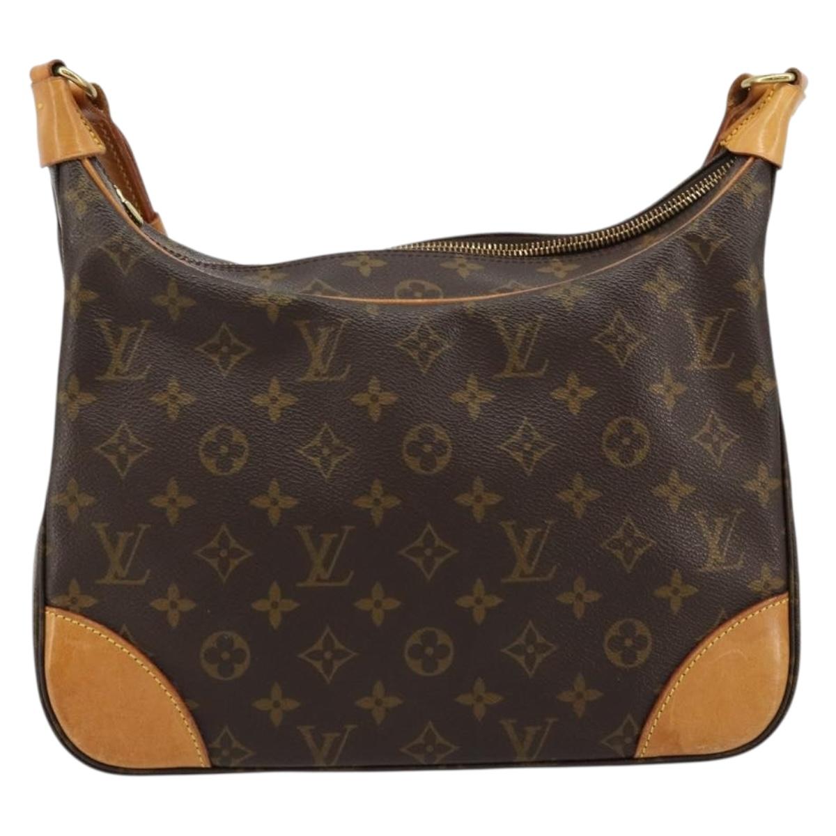 LOUIS VUITTON Monogram Boulogne 30 Shoulder Bag M51265 LV Auth ep14175A