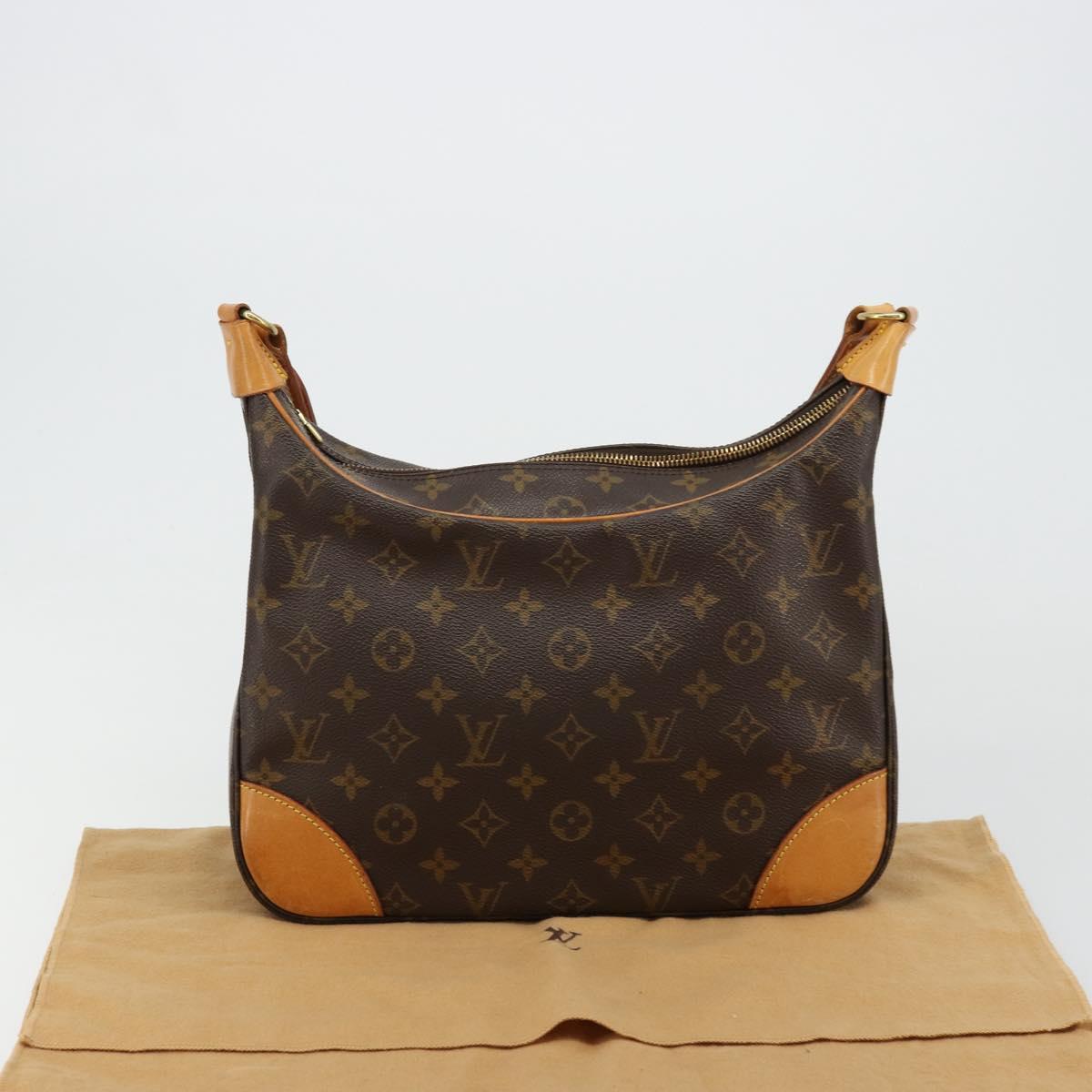 LOUIS VUITTON Monogram Boulogne 30 Shoulder Bag M51265 LV Auth ep14175A