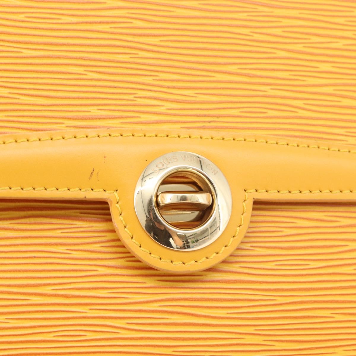 LOUIS VUITTON Epi Arsch Shoulder Bag Yellow M52579 LV Auth ep14194A