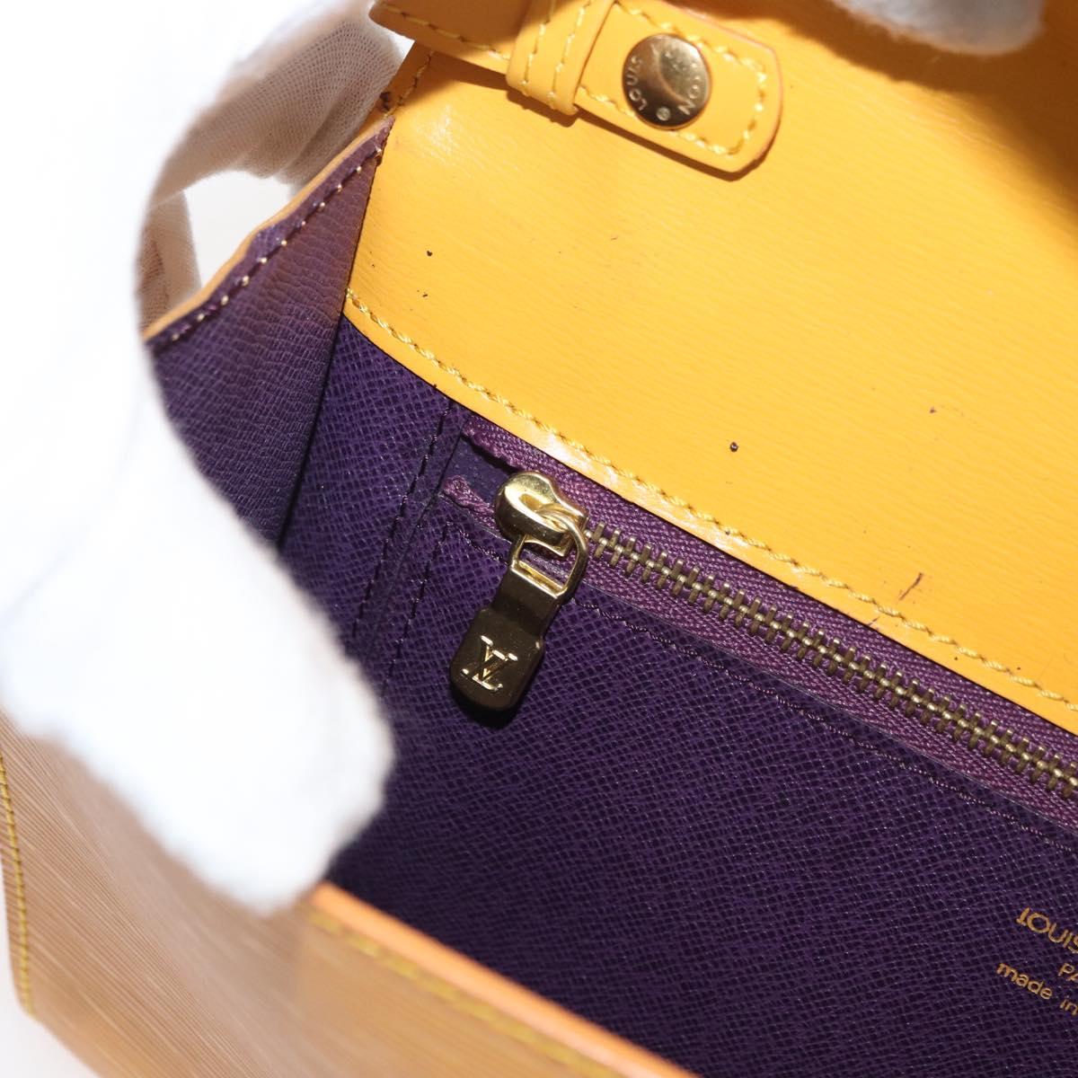 LOUIS VUITTON Epi Arsch Shoulder Bag Yellow M52579 LV Auth ep14194A