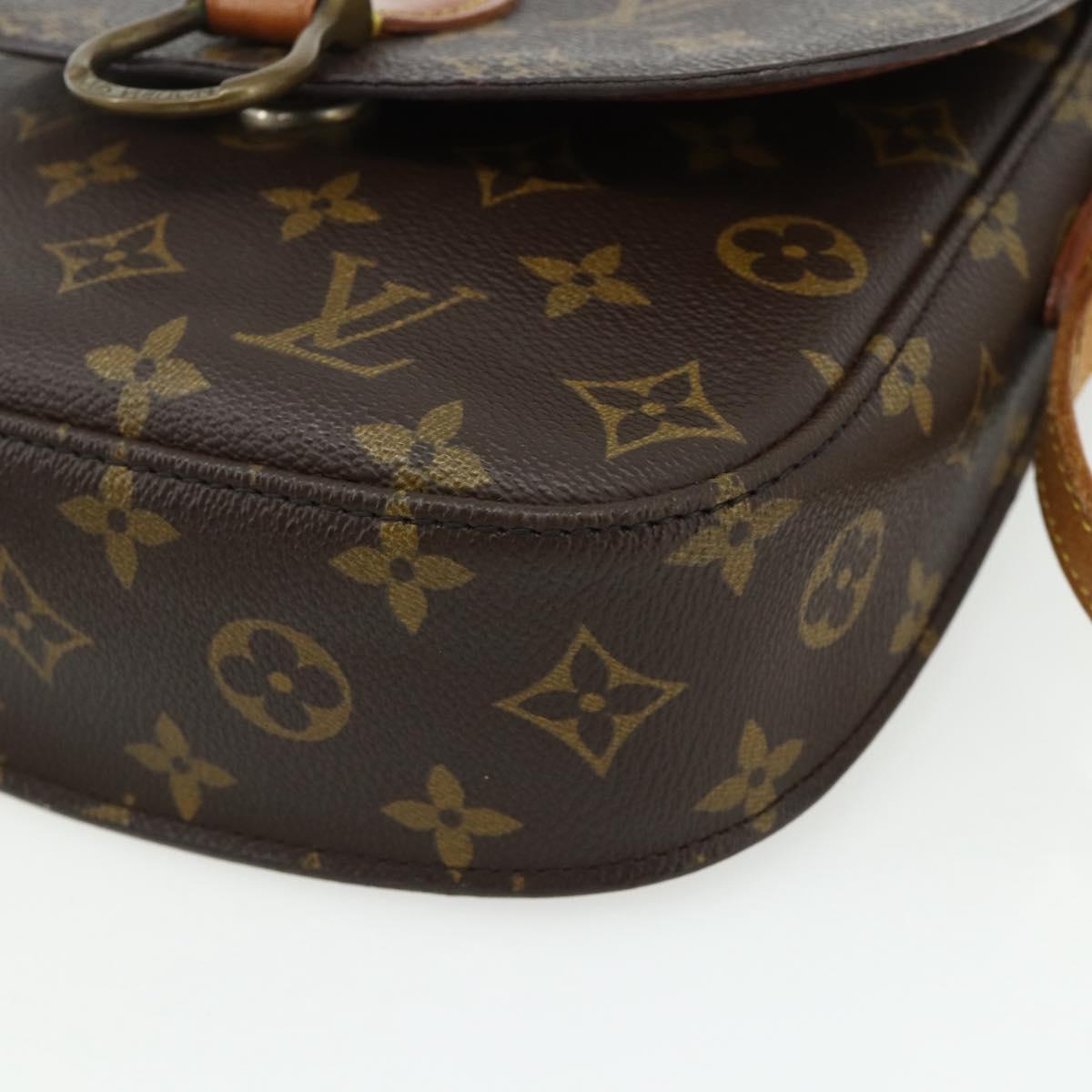 LOUIS VUITTON Monogram Saint Cloud MM Shoulder Bag M51243 LV Auth ep14201