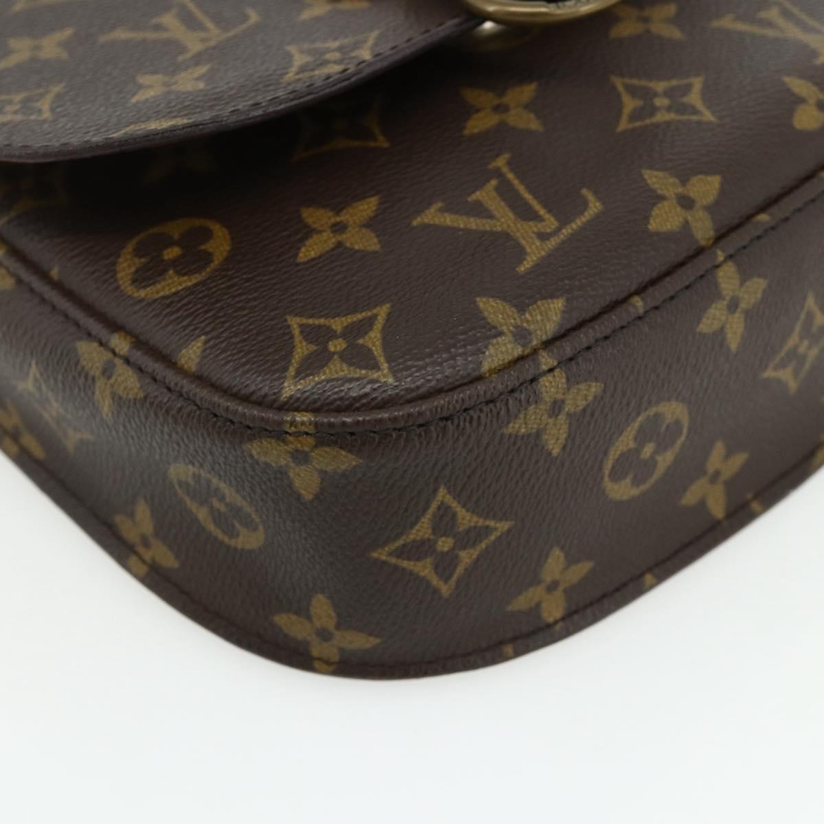 LOUIS VUITTON Monogram Saint Cloud MM Shoulder Bag M51243 LV Auth ep14201