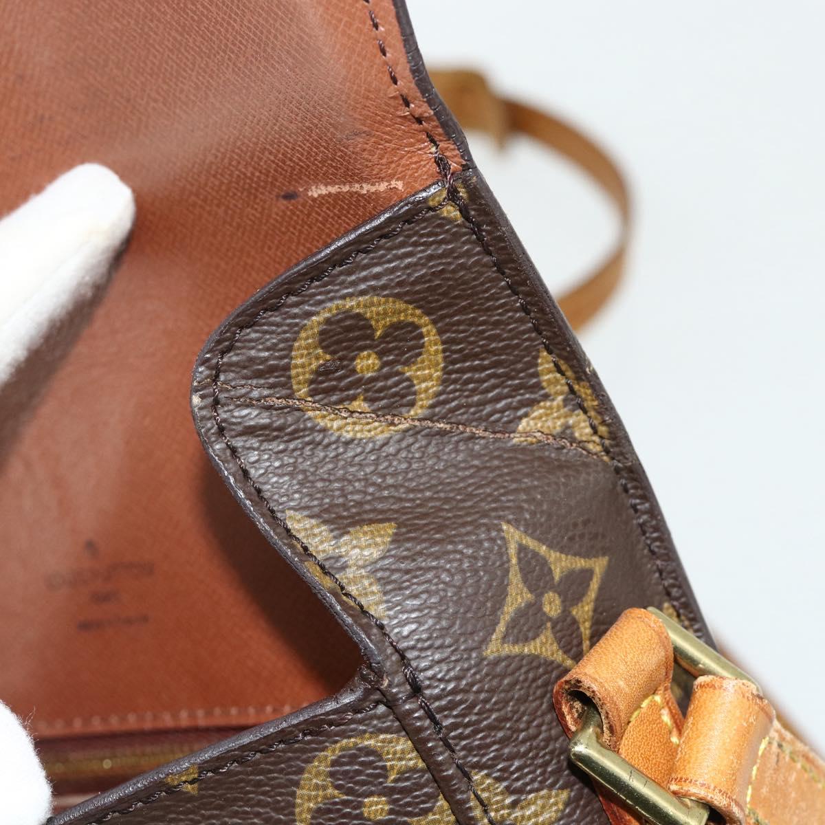 LOUIS VUITTON Monogram Saint Cloud MM Shoulder Bag M51243 LV Auth ep14201