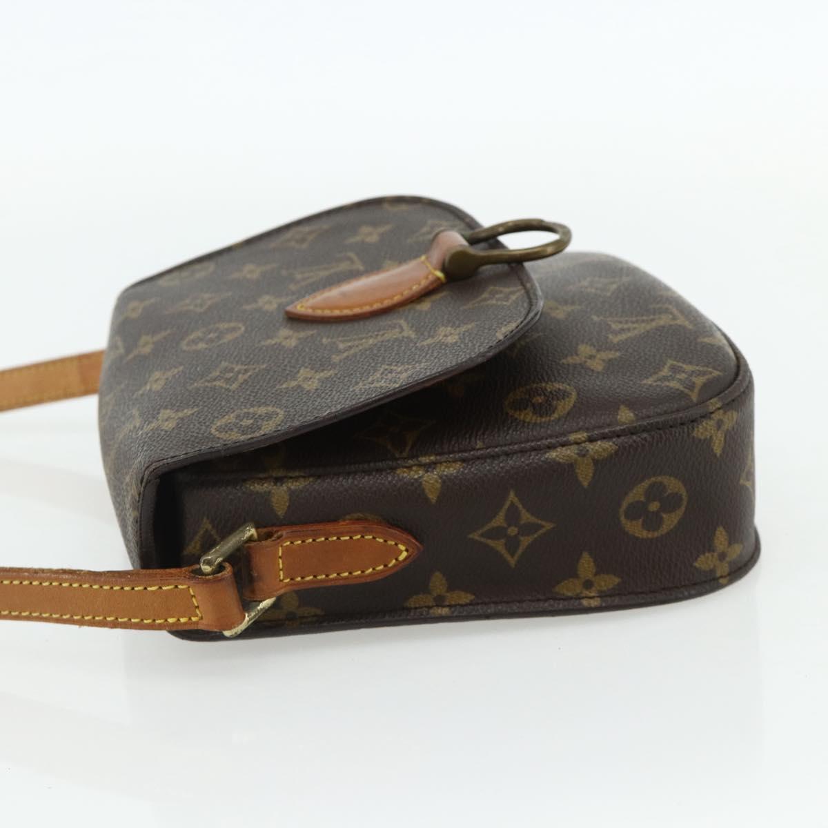 LOUIS VUITTON Monogram Saint Cloud MM Shoulder Bag M51243 LV Auth ep14201