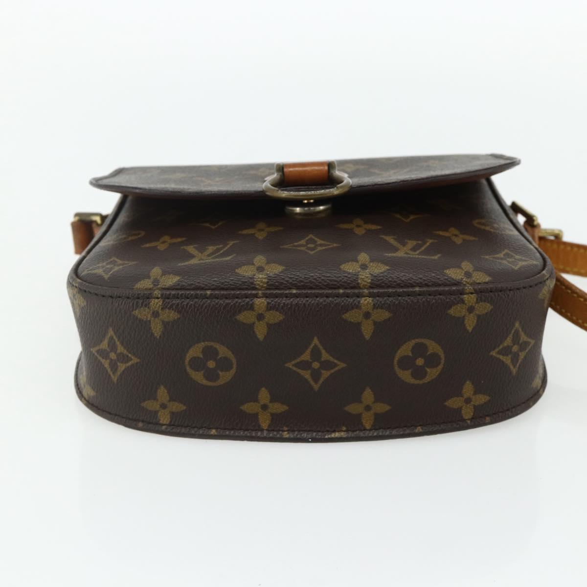 LOUIS VUITTON Monogram Saint Cloud MM Shoulder Bag M51243 LV Auth ep14201