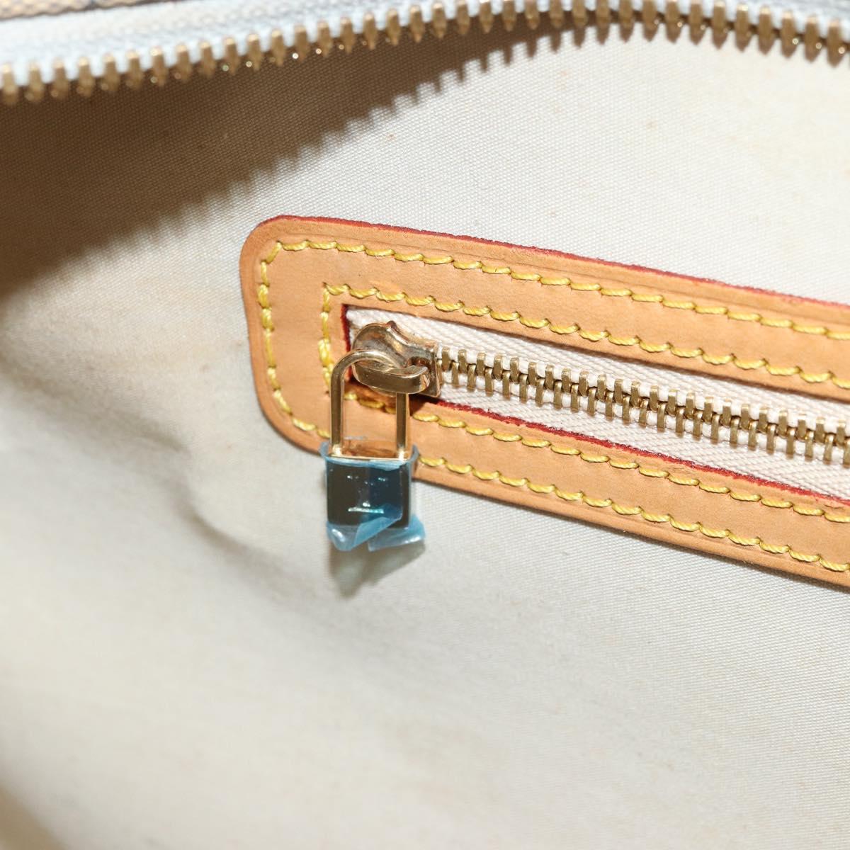 LOUIS VUITTON Monogram Mini Marie Hand Bag Blue M92003 LV Auth ep14206