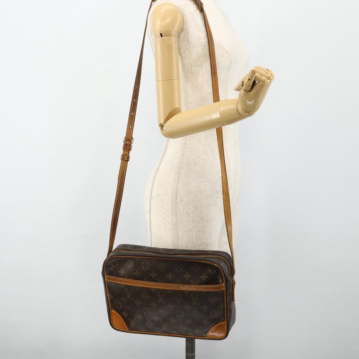 LOUIS VUITTON Monogram Trocadero 30 Shoulder Bag M51272 LV Auth ep14215