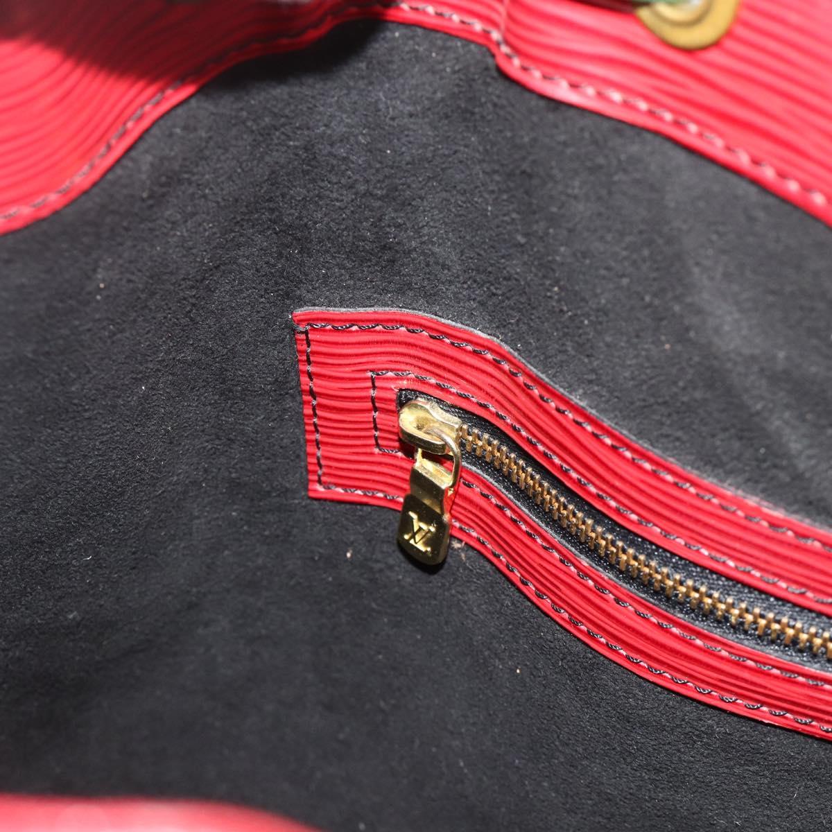 LOUIS VUITTON Epi Noe Shoulder Bag Tricolor Red Blue M44084 LV Auth ep14220