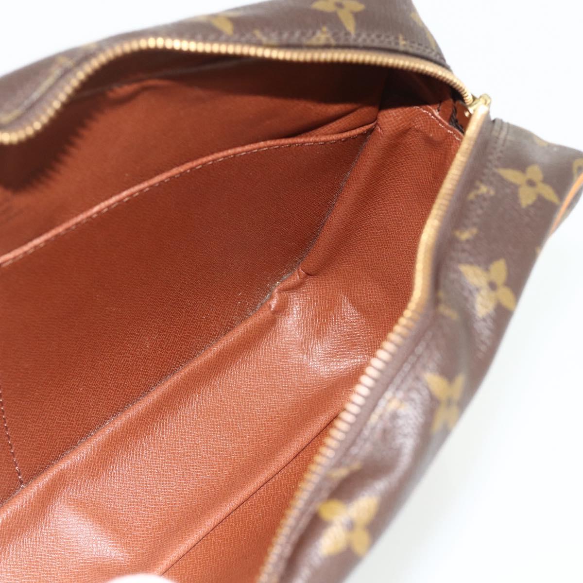 LOUIS VUITTON Monogram Compiegne 28 Clutch Bag M51845 LV Auth ep14235