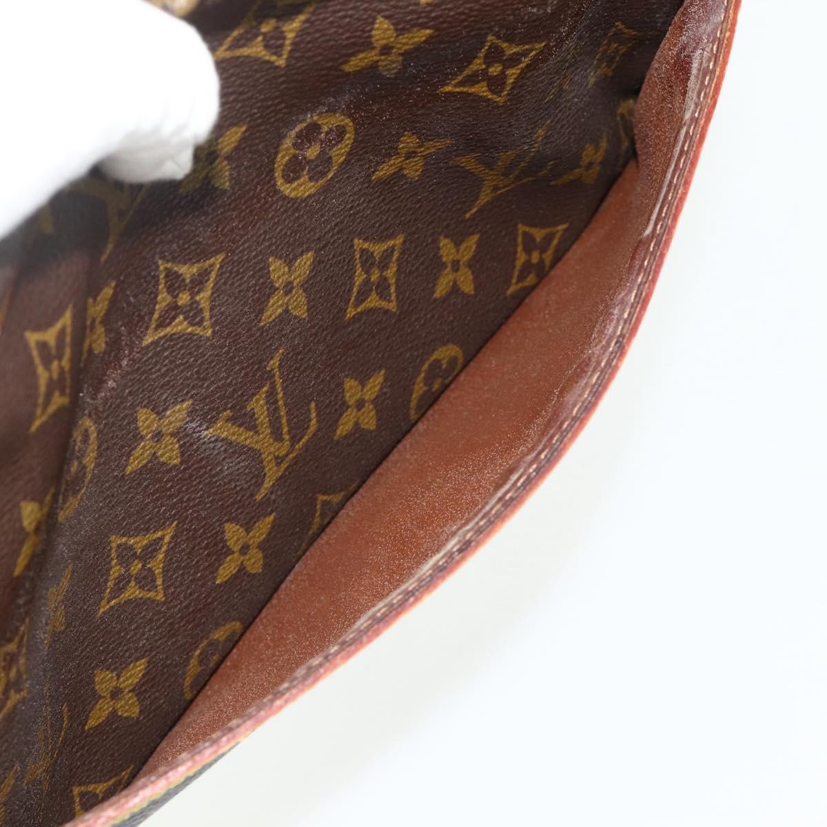 LOUIS VUITTON Monogram Compiegne 28 Clutch Bag M51845 LV Auth ep14235