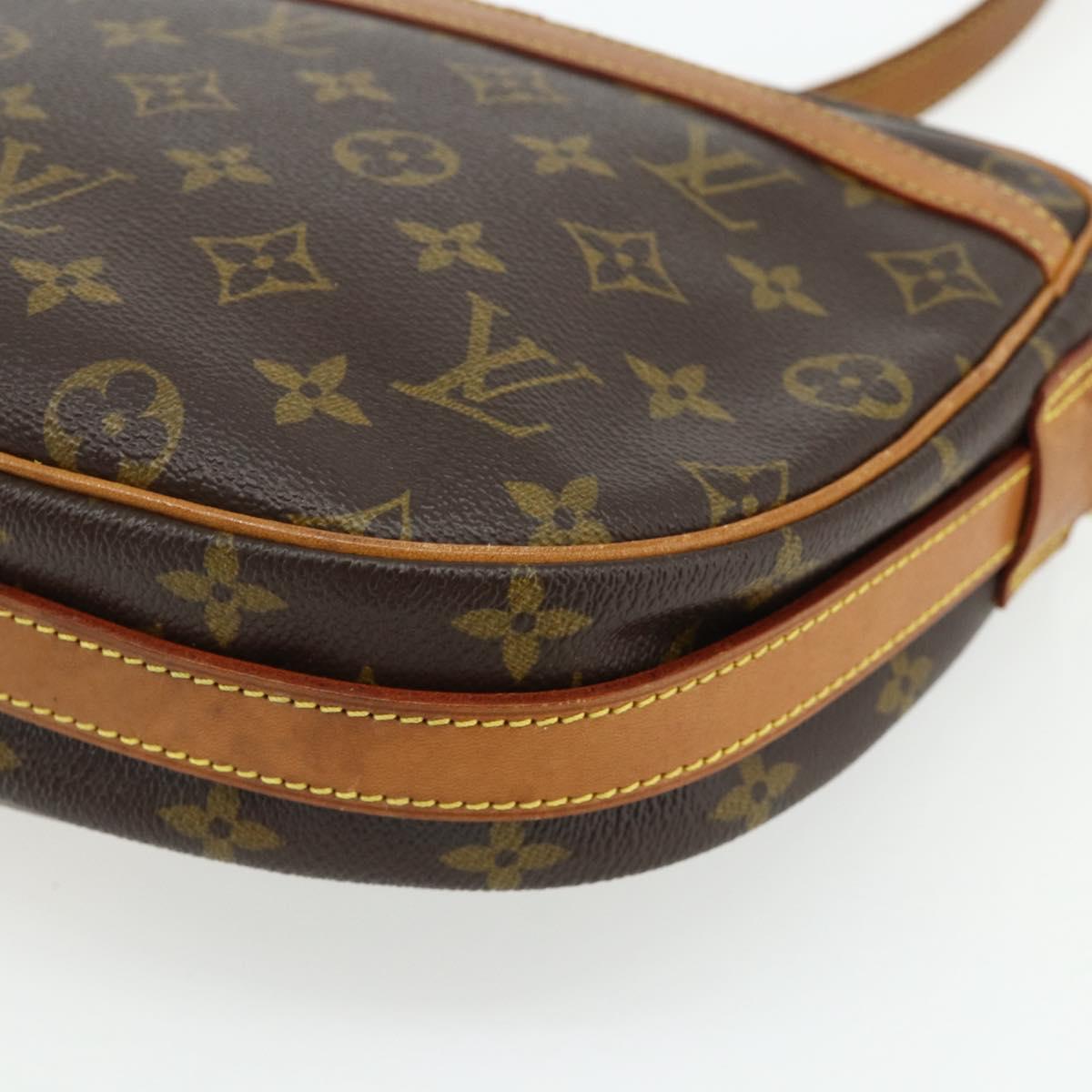 LOUIS VUITTON Monogram Jeune Fille GM Shoulder Bag M51225 LV Auth ep14236