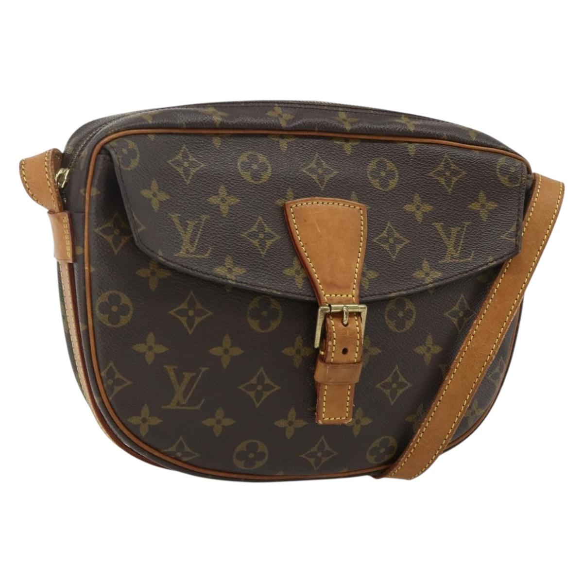 LOUIS VUITTON Monogram Jeune Fille GM Shoulder Bag M51225 LV Auth ep14236
