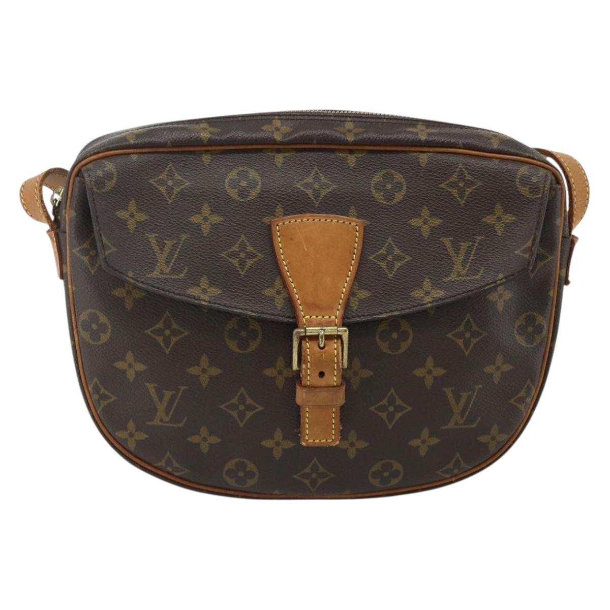 LOUIS VUITTON Monogram Jeune Fille GM Shoulder Bag M51225 LV Auth ep14236