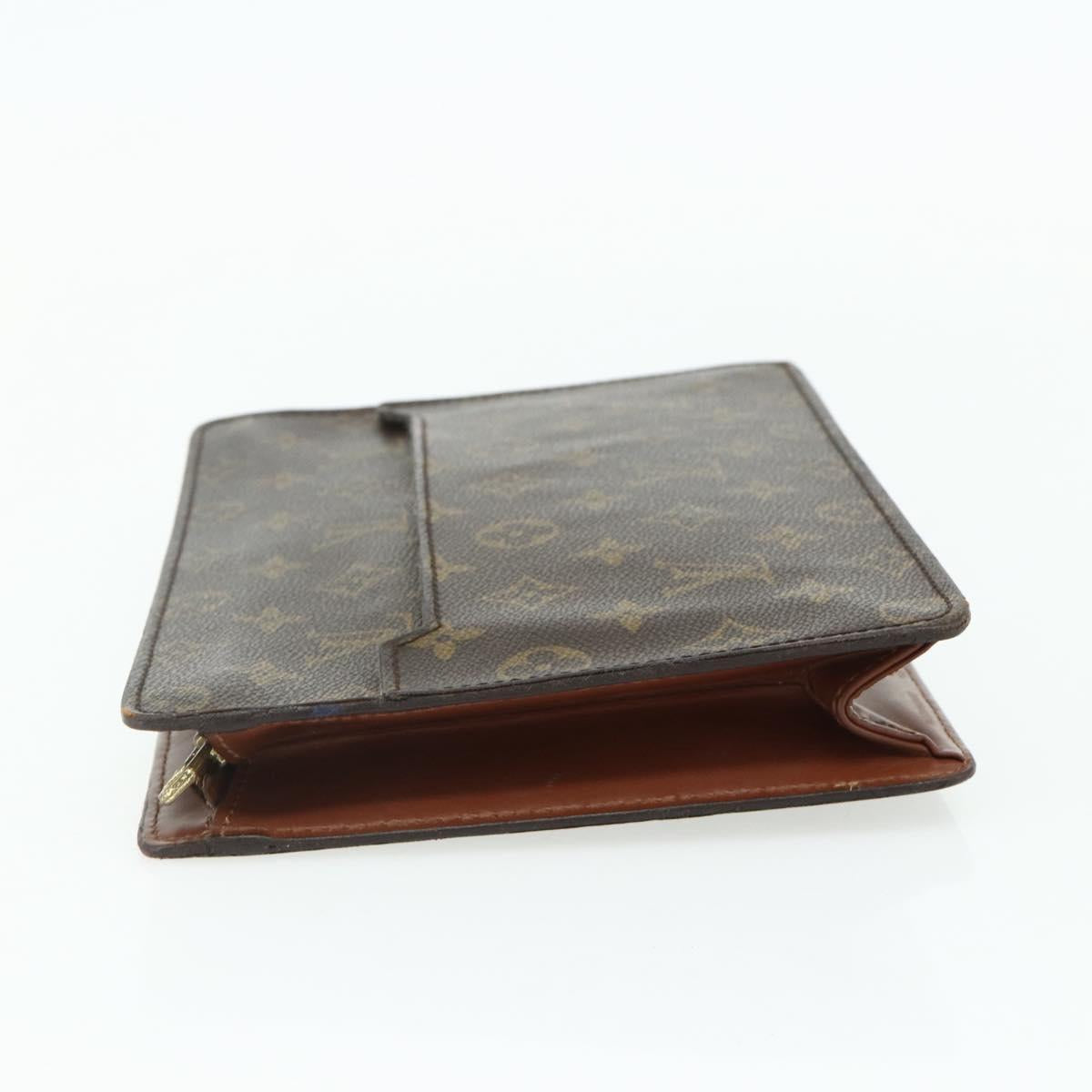 LOUIS VUITTON Monogram Pochette Homme Clutch Bag M51795 LV Auth ep14238