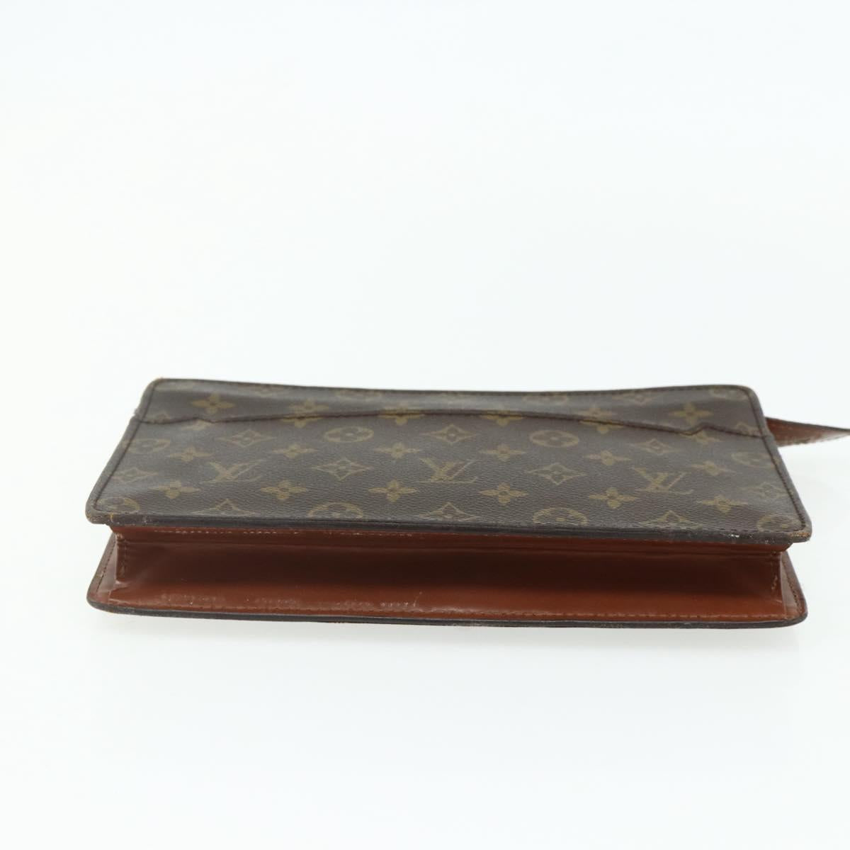 LOUIS VUITTON Monogram Pochette Homme Clutch Bag M51795 LV Auth ep14238