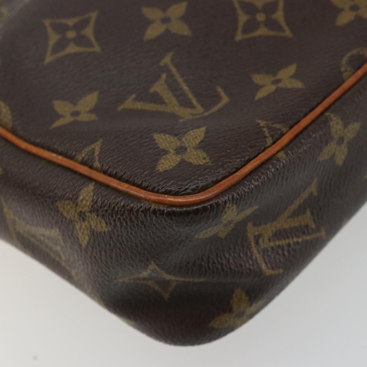 LOUIS VUITTON Monogram Compiegne 23 Clutch Bag M51847 LV Auth ep14240