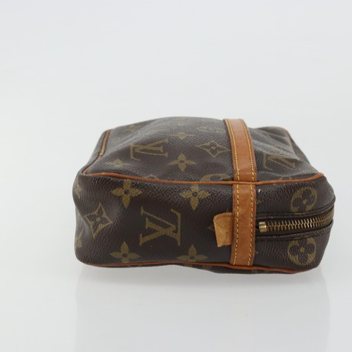 LOUIS VUITTON Monogram Compiegne 23 Clutch Bag M51847 LV Auth ep14240