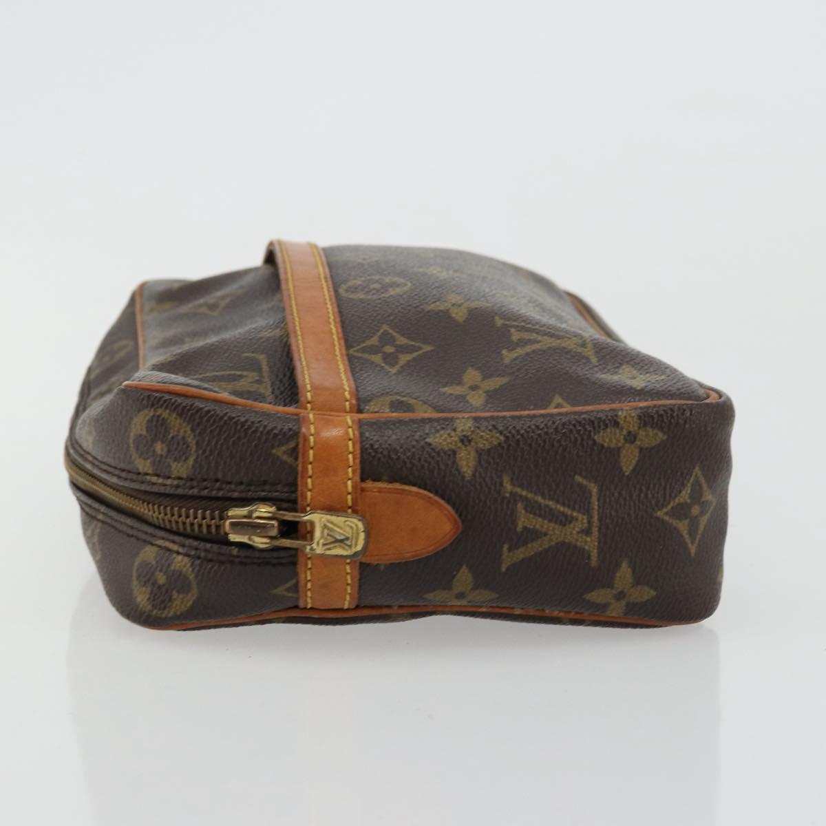 LOUIS VUITTON Monogram Compiegne 23 Clutch Bag M51847 LV Auth ep14240