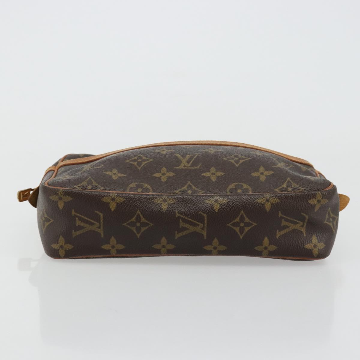 LOUIS VUITTON Monogram Compiegne 23 Clutch Bag M51847 LV Auth ep14240