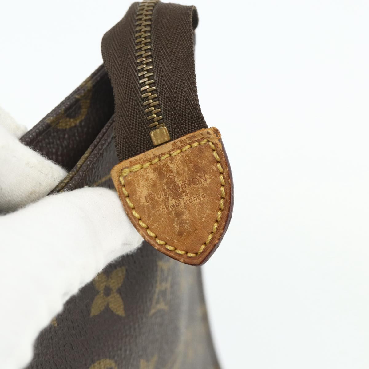 LOUIS VUITTON Monogram Poche Toilette 19 Pouch M47544 LV Auth ep14279
