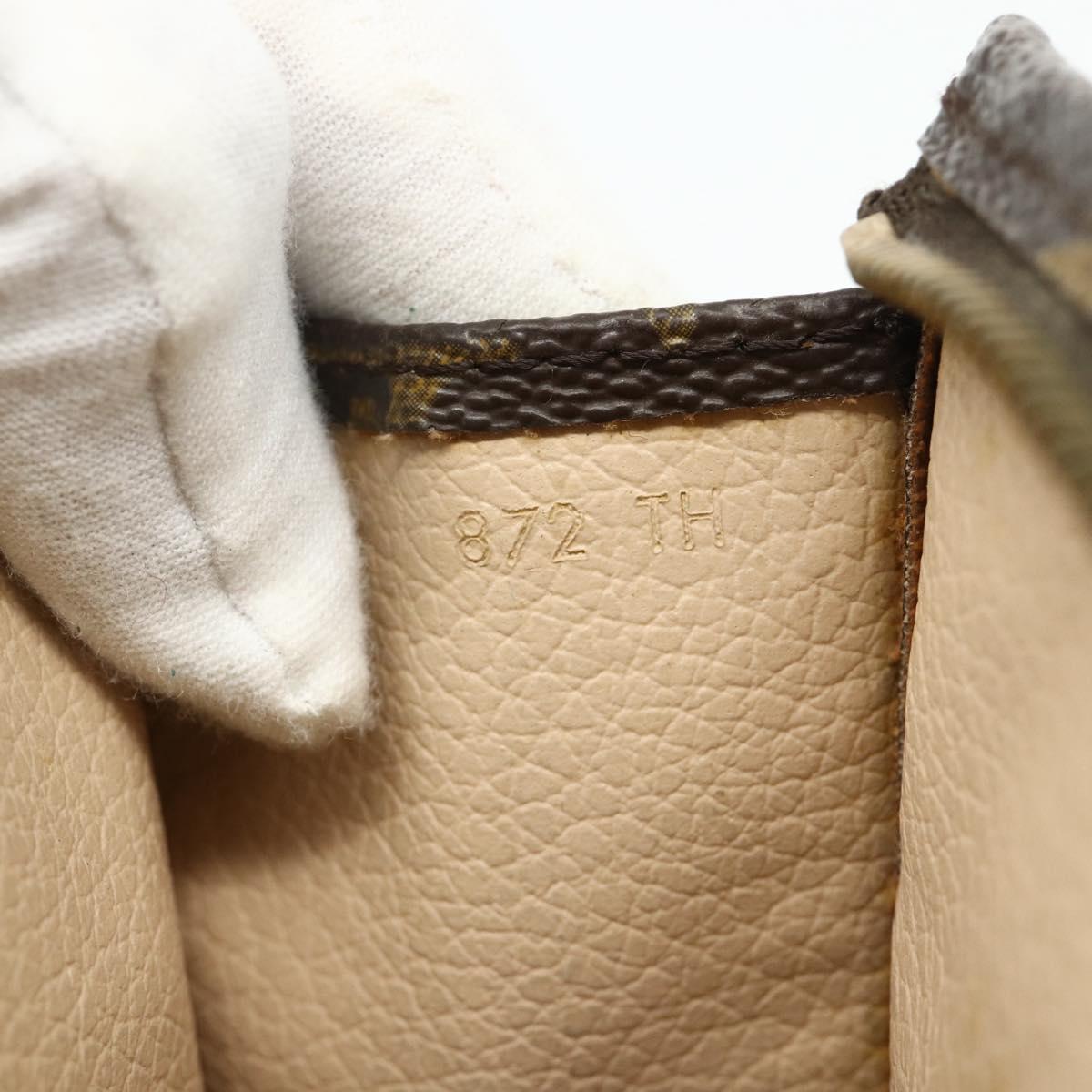 LOUIS VUITTON Monogram Poche Toilette 19 Pouch M47544 LV Auth ep14279