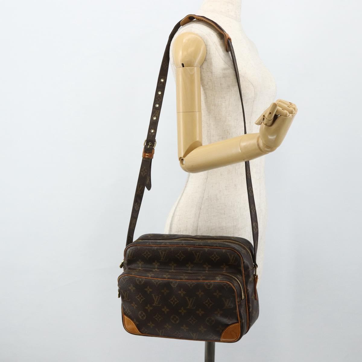 LOUIS VUITTON Monogram Nile Shoulder Bag M45244 LV Auth ep14297