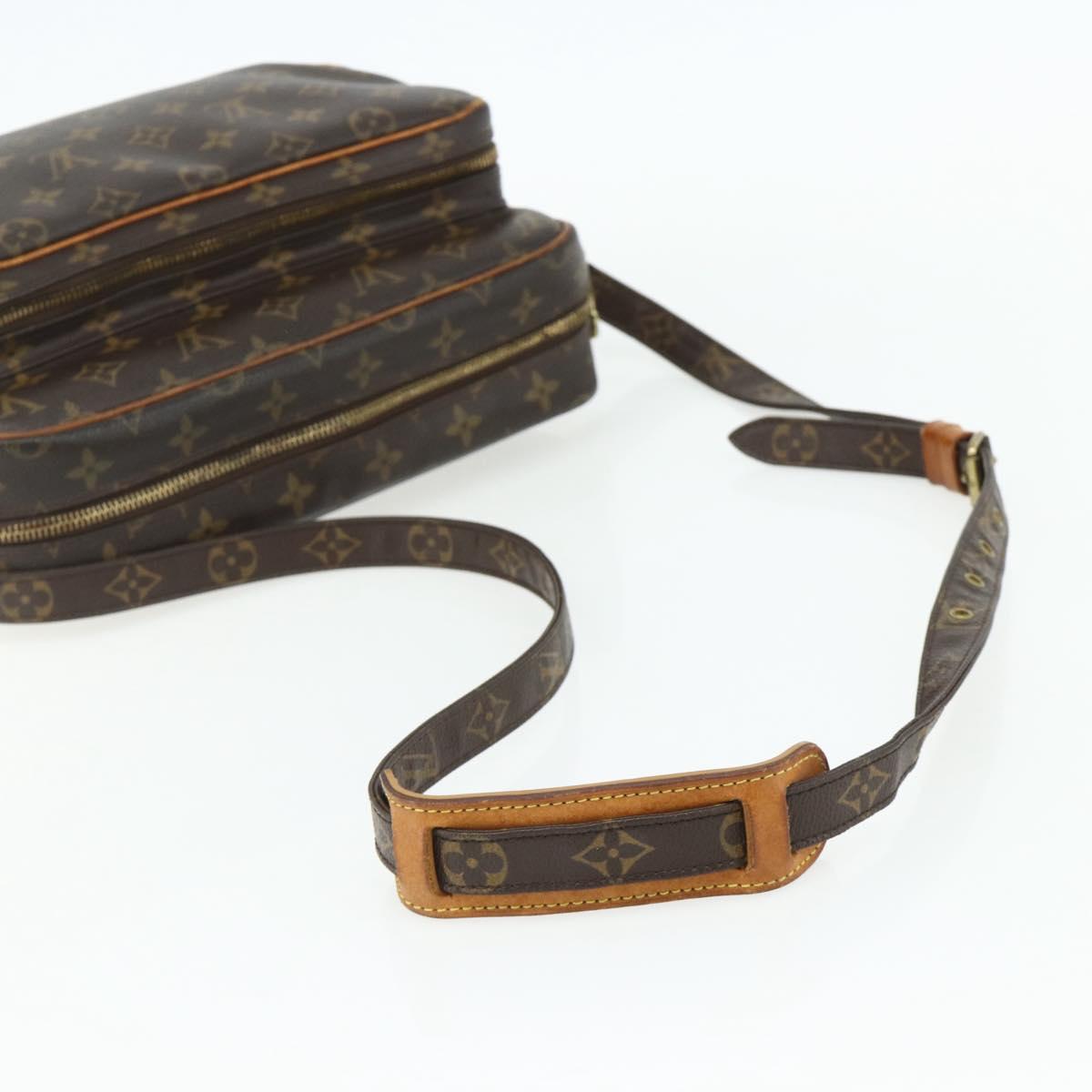 LOUIS VUITTON Monogram Nile Shoulder Bag M45244 LV Auth ep14297