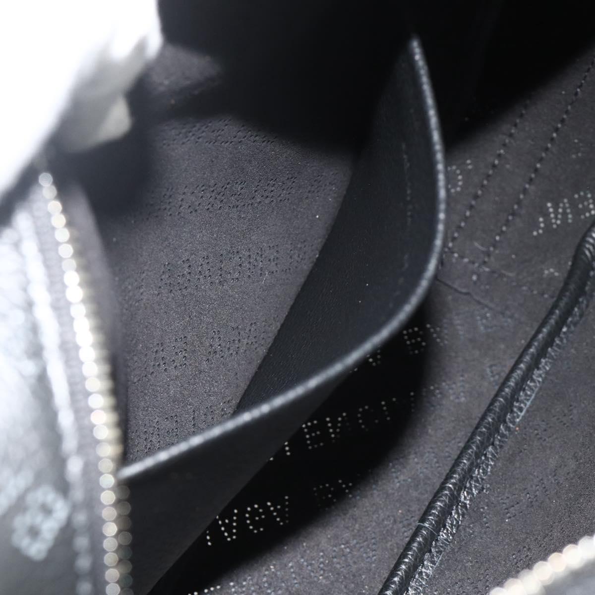 BALENCIAGA Every Day Shoulder Bag Leather Black 679267 Auth ep14300V