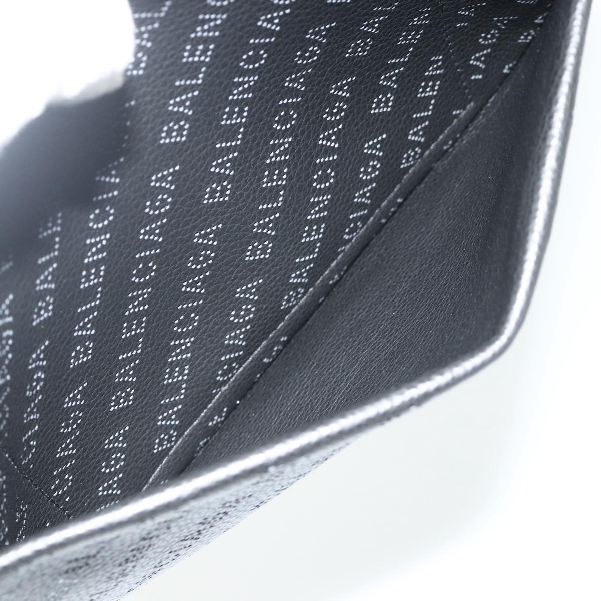 BALENCIAGA Every Day Shoulder Bag Leather Black 679267 Auth ep14300V