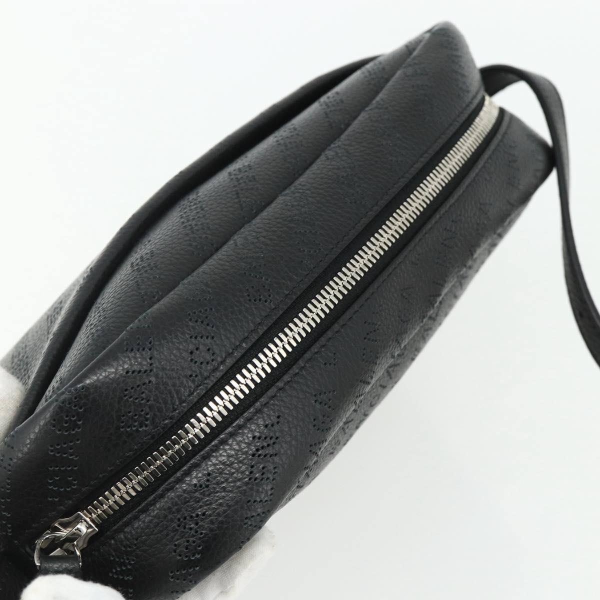 BALENCIAGA Every Day Shoulder Bag Leather Black 679267 Auth ep14300V