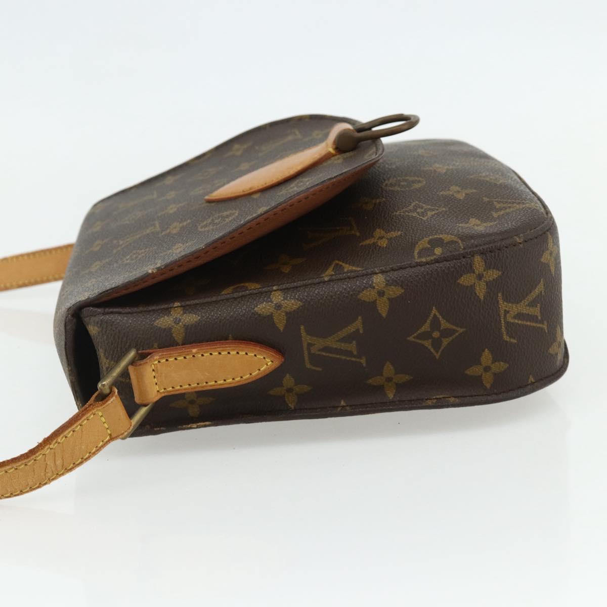 LOUIS VUITTON Monogram Saint Cloud GM Shoulder Bag M51242 LV Auth ep14303
