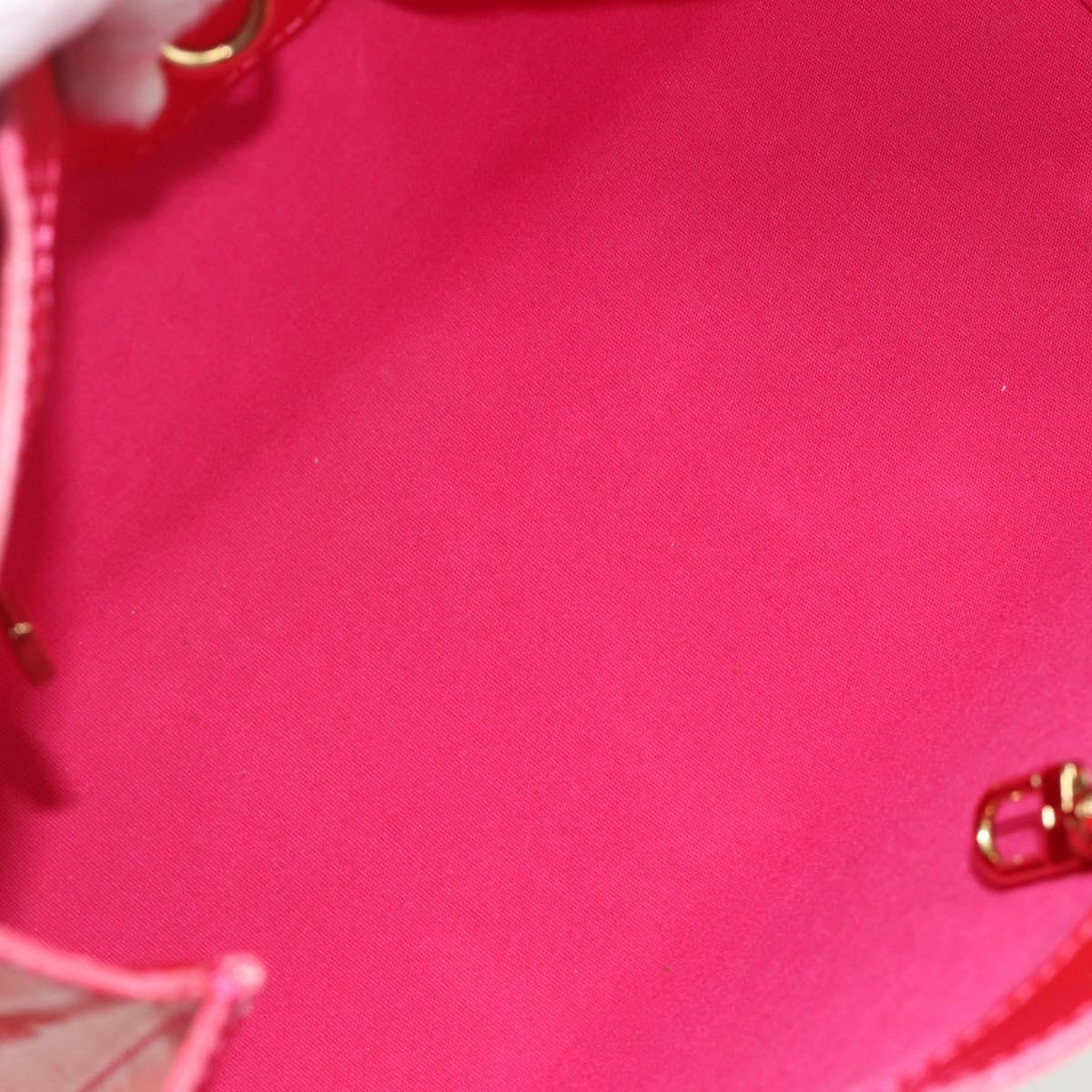 LOUIS VUITTON Monogram Vernis Wilshire PM Hand Bag Rose Pop M93643 Auth ep14308