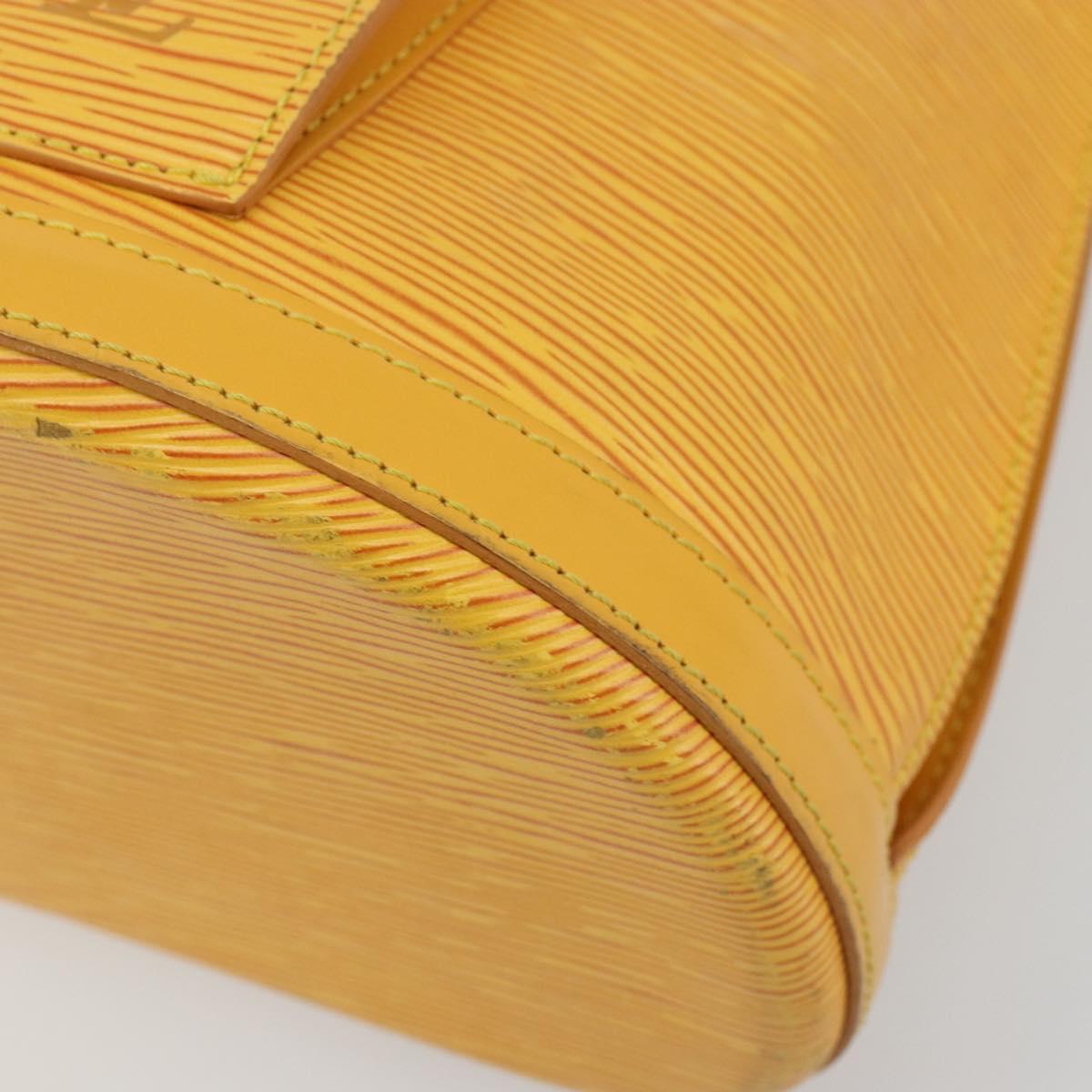 LOUIS VUITTON Epi Coblanc Shoulder Bag Yellow M52293 LV Auth ep14324A