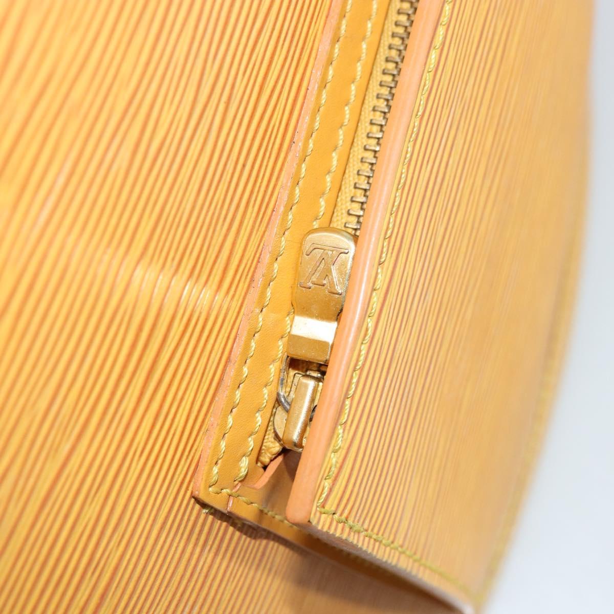 LOUIS VUITTON Epi Coblanc Shoulder Bag Yellow M52293 LV Auth ep14324A