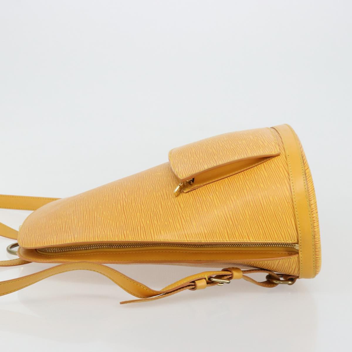LOUIS VUITTON Epi Coblanc Shoulder Bag Yellow M52293 LV Auth ep14324A