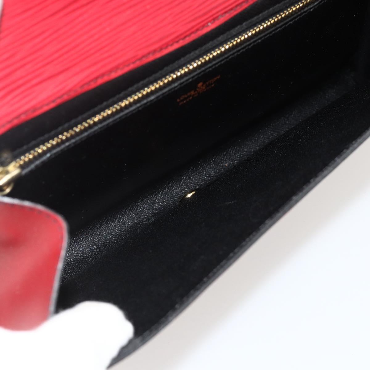 LOUIS VUITTON Epi Art Deco Clutch Bag Red M52637 LV Auth ep14325