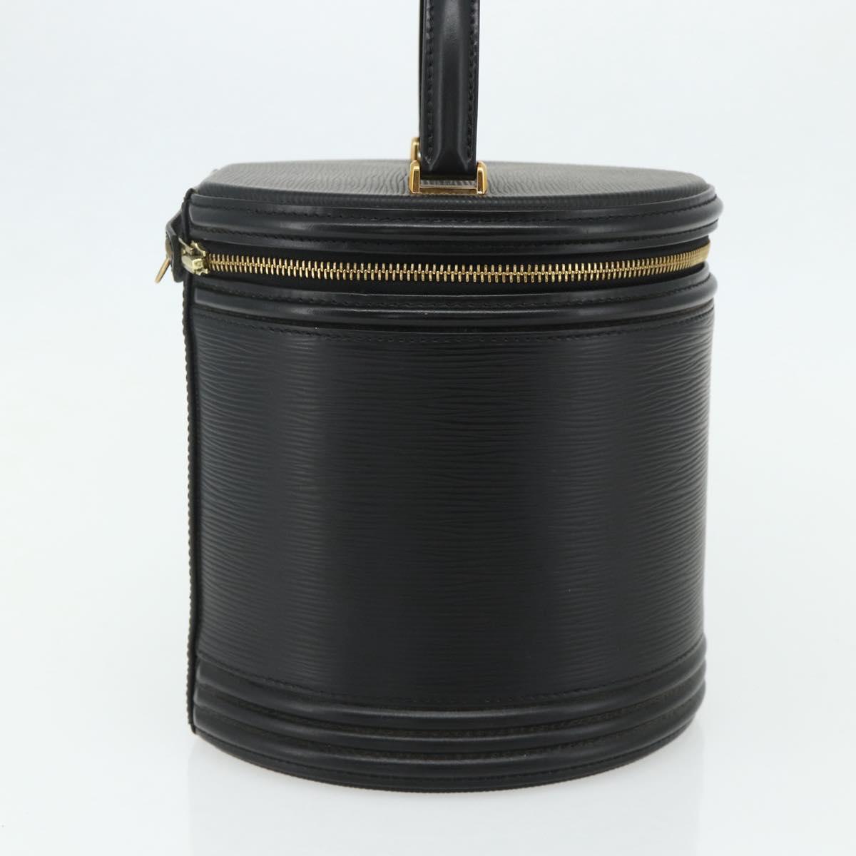 LOUIS VUITTON Epi Cannes Hand Bag Black M48032 LV Auth ep14328